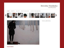 Tablet Screenshot of beverleyhawksley.com